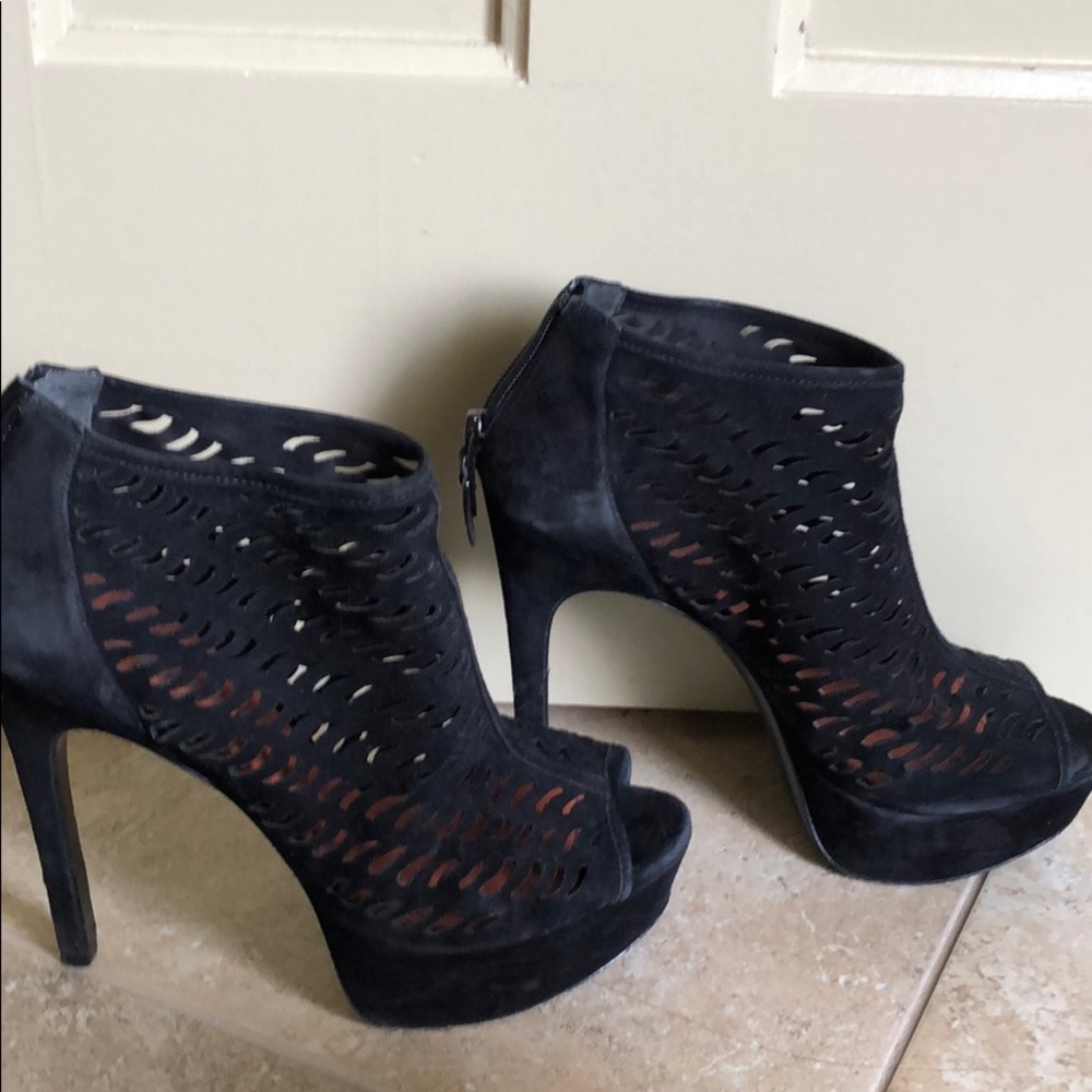 Via Spiga cute summer platform suede shoes